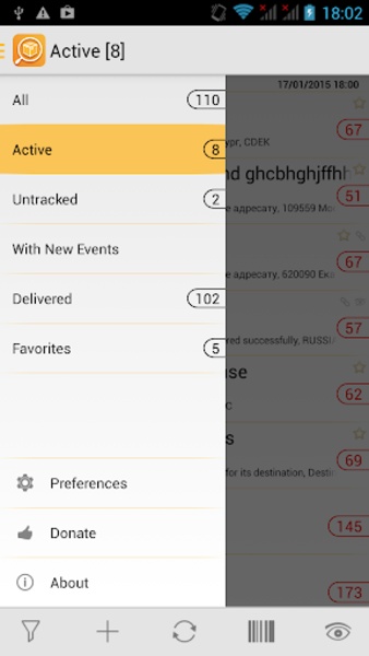 TrackChecker Mobile - Preview 20