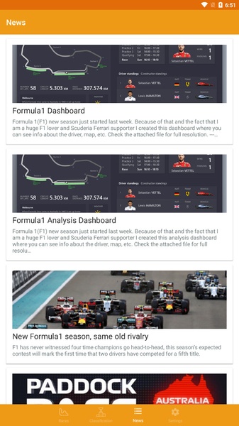 Formula 1 Competition - Preview 6