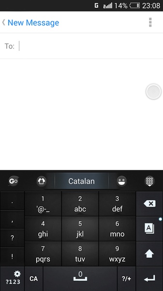 Catalan for GO Keyboard - Preview 2
