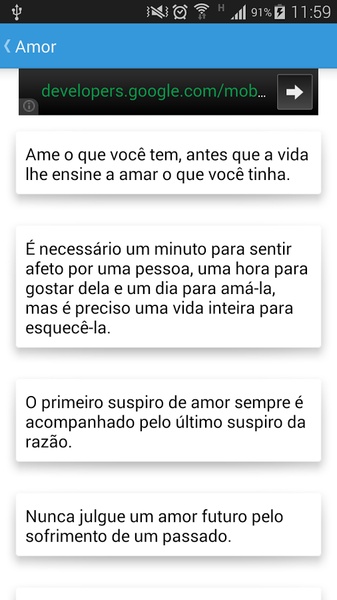 Mensagens Prontas - Preview 5