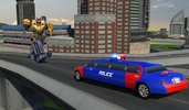 Police Limo Robot Battle screenshot 2