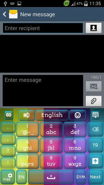 GO Keyboard Themes Color Theme - Preview 2