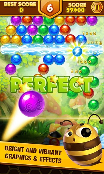 Bee deals bubble shooter