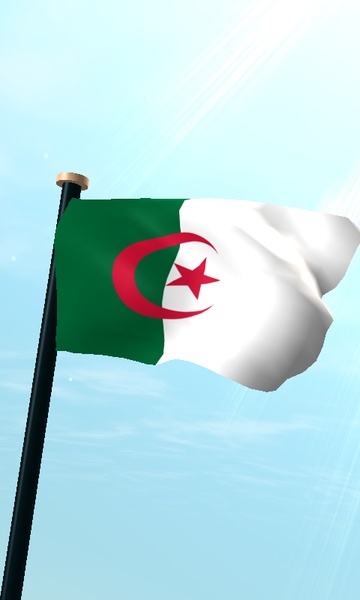 Algeria Flag 3D Free - Preview 15