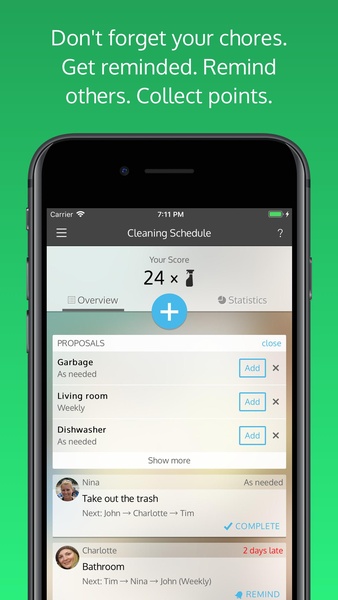 Flatastic: Die WG-App - Preview 4