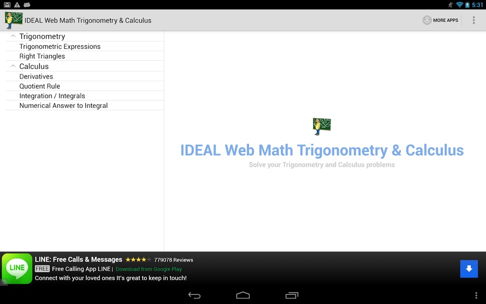 IDEAL Web Math Trigonometry & Calculus - Preview 9