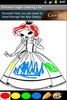 Princess Finger Coloring Lite screenshot 1