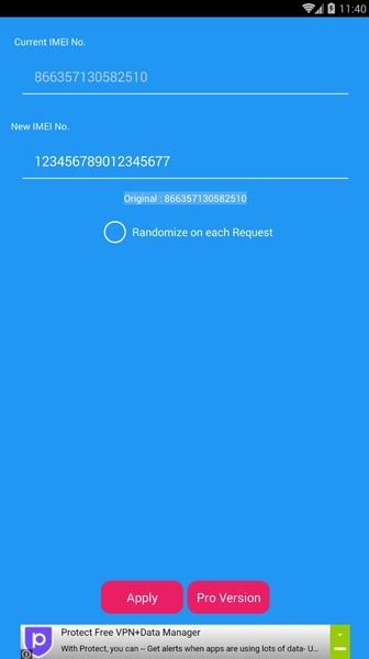 IMEI Changer - Preview 1
