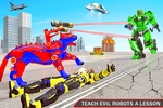 Flying Panther Robot Bike Game screenshot 10
