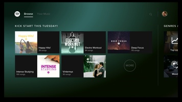 Spotify TV for Android 2