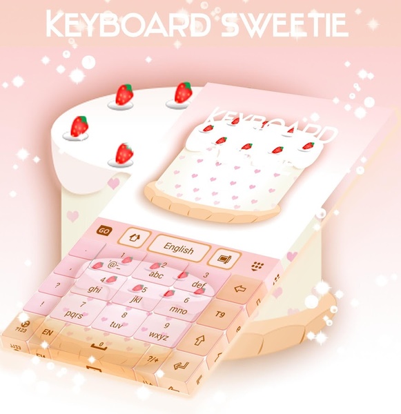 Sweetie GO Keyboard Theme - Preview 2