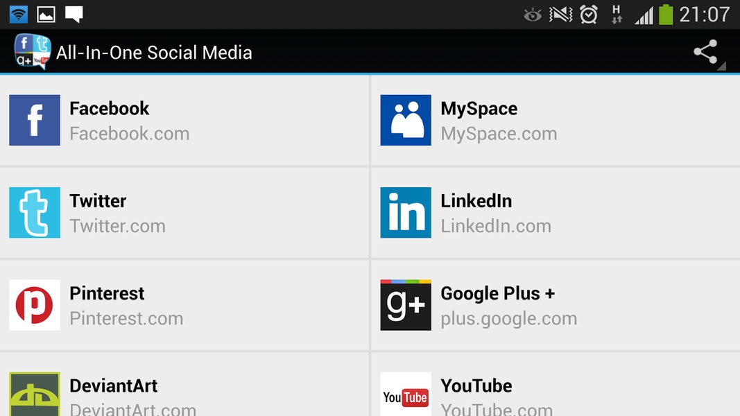 All-In-One Social Media - Preview 3