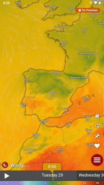 Windy - Wind, Waves and Hurricanes Forecast - Preview 8