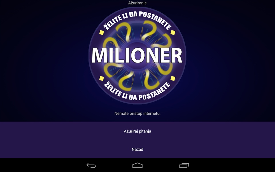 Milioner Srbija - Preview 1