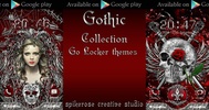 Gothic Go Keyboard theme screenshot 3