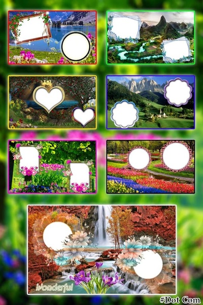 Nature Dual Photo Frame - Preview 5