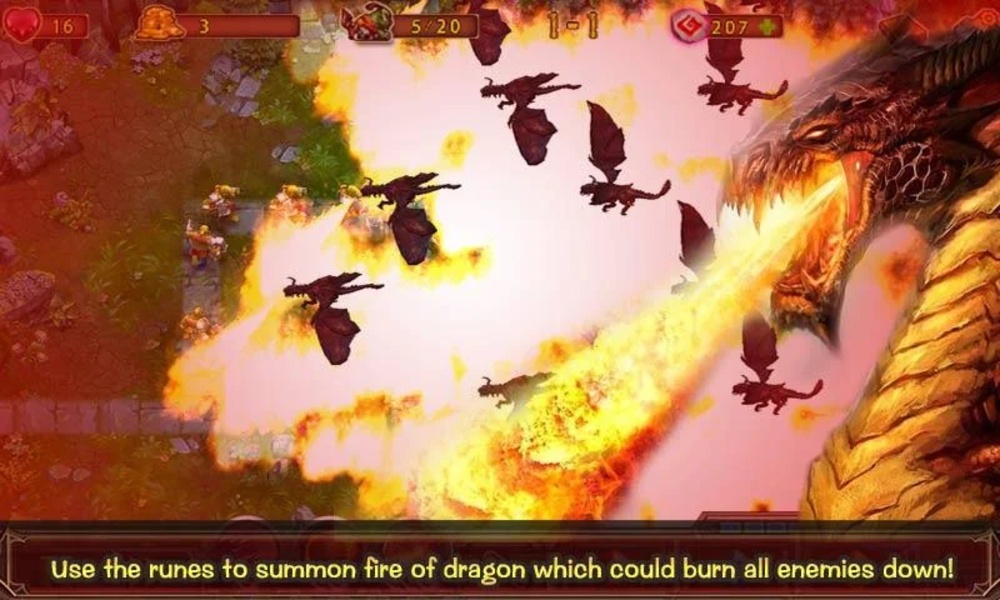 Epic Defense - Fire Of Dragon - Preview 1