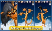 Talking 3 Headed Dragon screenshot 13