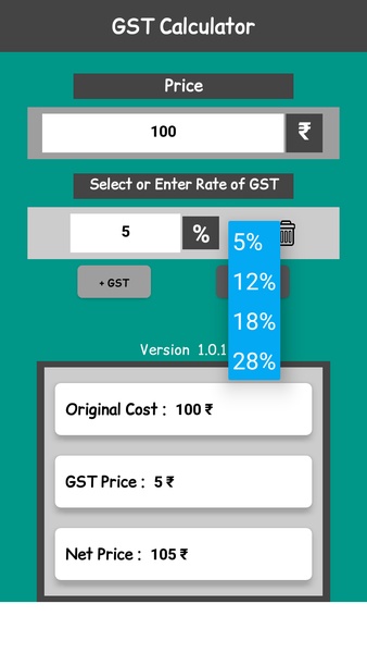 GST Calculator - Preview 1