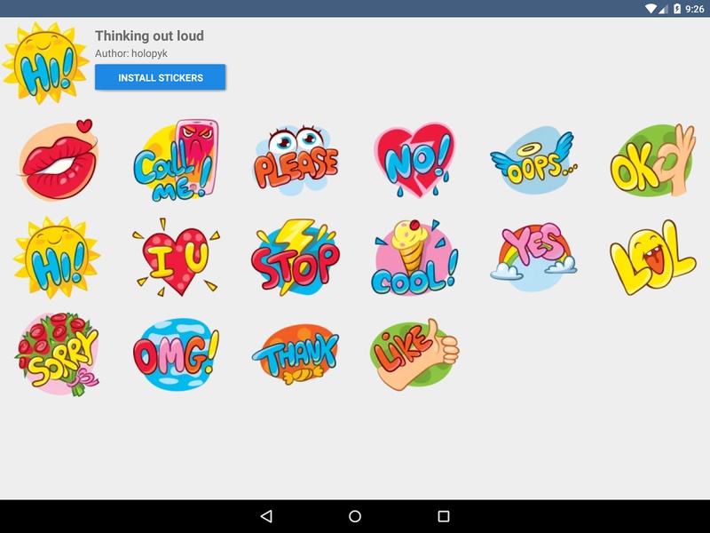 Telegram Stickers - Preview 1