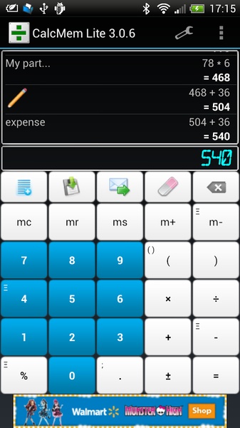 Calculator Mem Lite - Preview 8
