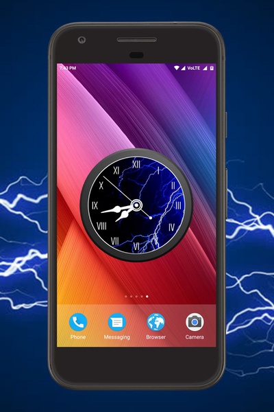 Electric Clock Live Wallpaper - Preview 3