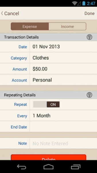 Spending Tracker - Preview 4