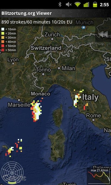 Blitzortung Lightning Monitor - Preview 9