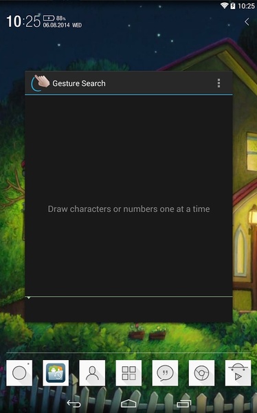 Google Gesture Search - Preview 3