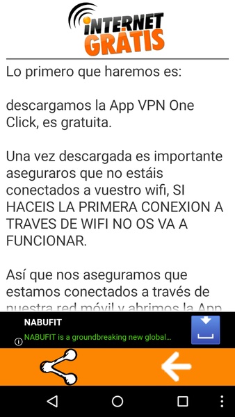 Internet Gratis 3G - Preview 1