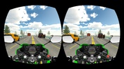 VR Highway Traffic Bike Racer screenshot 7