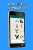 Fitness Gym Stickers WAStickerapps for WhatsApp screenshot 3