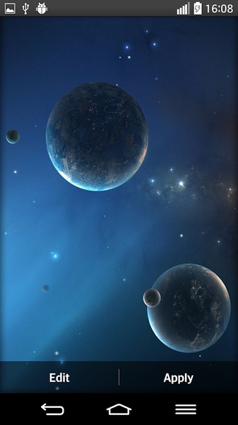 Space Planets Live Wallpaper - Preview 4