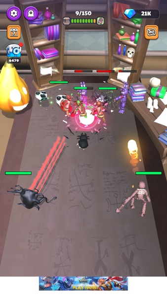 Blue Green Orange Monsters - Preview 2
