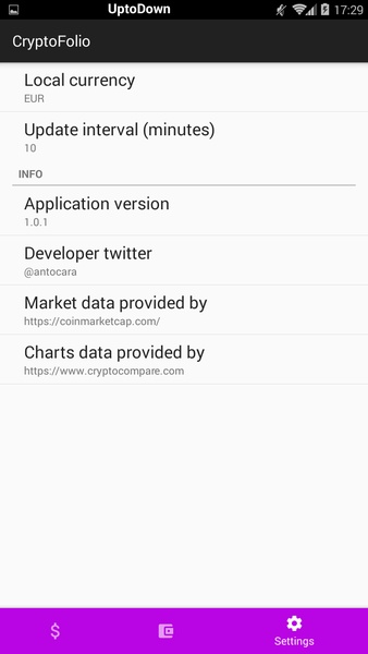 CryptoFolio - Preview 8