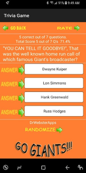 SF Giants Schedule - Preview 4