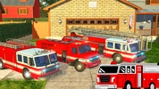 Rescue Fire Truck Fire Fighter screenshot 2