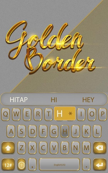Golden border - Preview 2