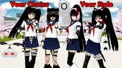SchoolGirl AI 3D Anime Sandbox screenshot 6