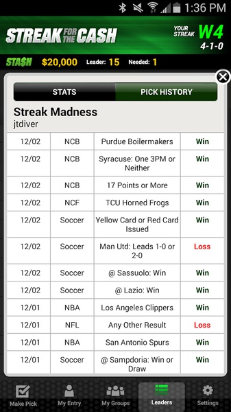 ESPN Streak - Preview 1