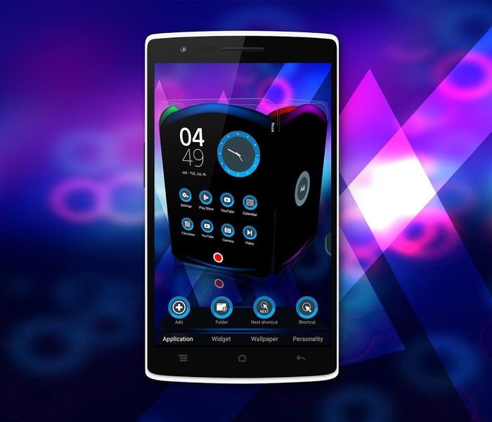 HalfBlue Next Theme - Preview 2