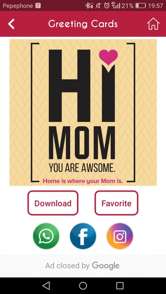 Happy Mothersday Greeting Cards - Preview 3