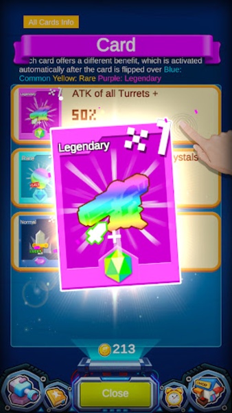 Idle games: Mega cube Tower defense - Preview 1