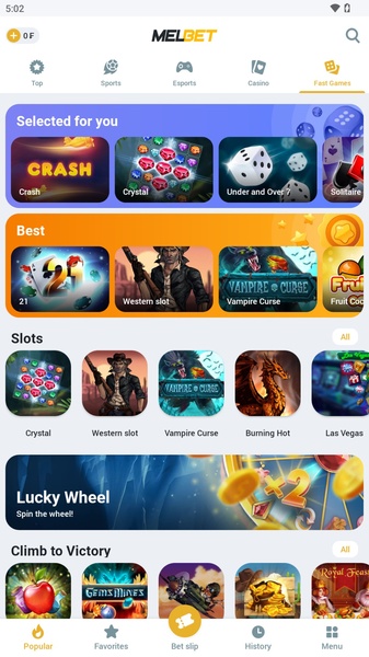 MelBet for Android - Download the APK from Uptodown