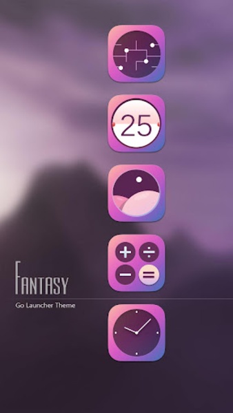 Fantacy GOLauncher EX Theme - Preview 5