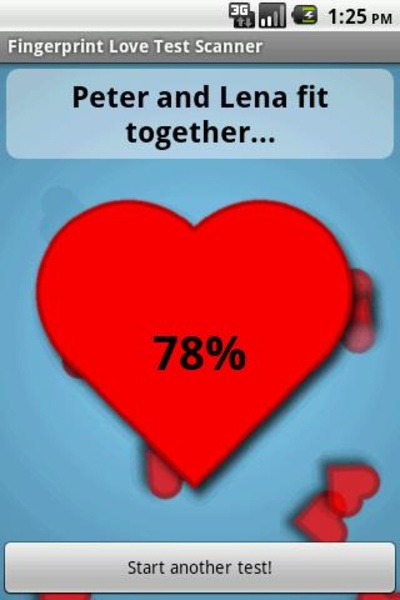 Fingerprint Love Test Scanner - Preview 1