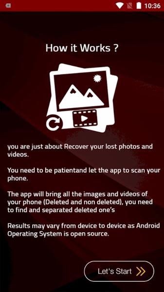 Photos Videos Recovery - Preview 1