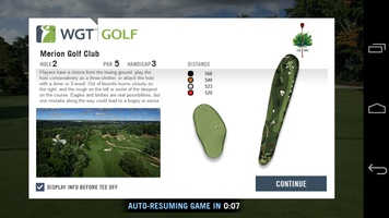 WGT Golf Mobile screenshot 1