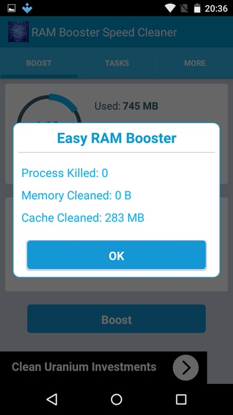 RAM Booster Speed Cleaner - Preview 2
