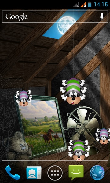 Funny spiders Live Wallpaper - Preview 4